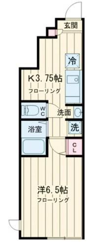 【間取り】 | グリシーヌ経堂A棟