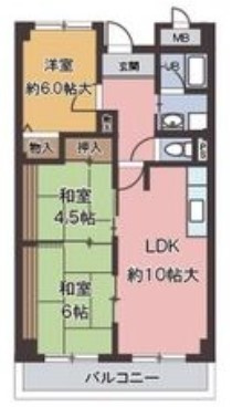 プライム21の間取り