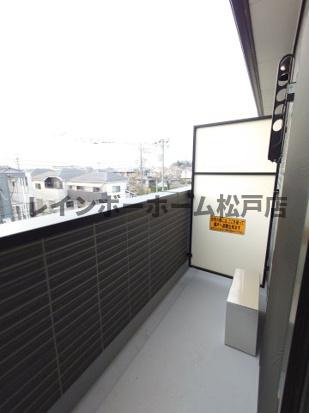 キャメル南流山9Aのバルコニー