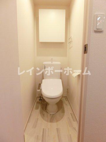 仲介手数料（賃料の1.10ヵ月）の50％OFF対象物件！のトイレ|シンプルで使いやすいトイレです