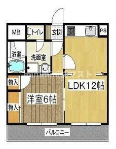 大正メゾンの間取り