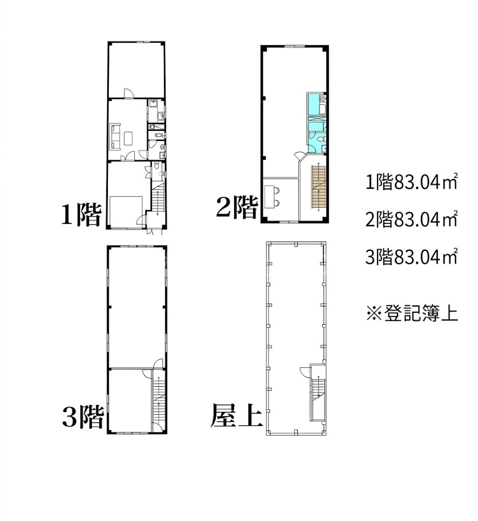 淀川区塚本３丁目　貸倉庫・事務所の間取り