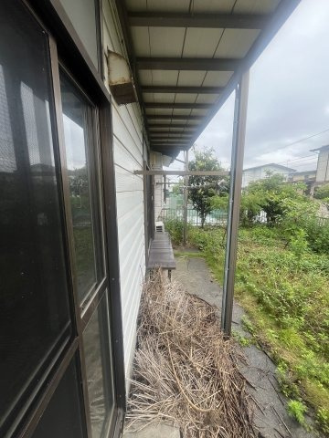 池田邸のバルコニー