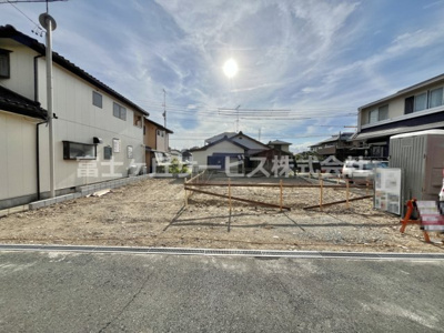 【外観】 | 磐田市見付 11期 新築建売 | 現在建築中の外観画像です。ご内覧は同じメーカーの完成物件へご案内いたしますので、いつでもご相談ください！