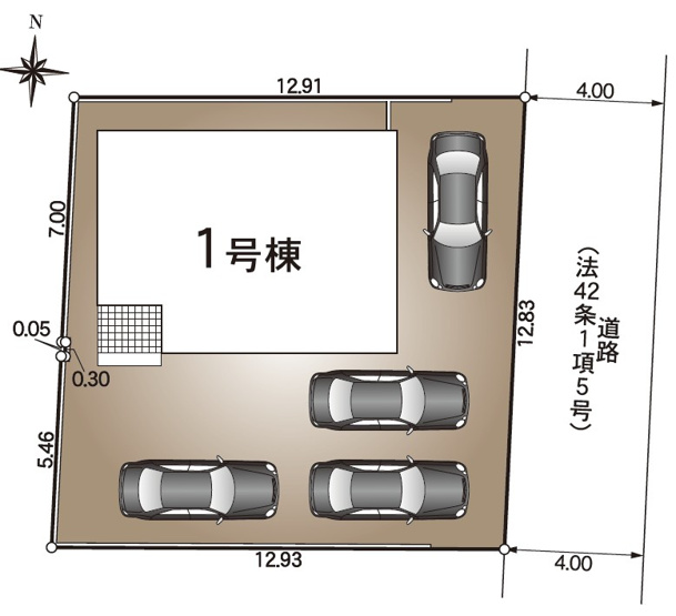 【間取り】 | 磐田市見付 11期 新築建売 | 区画図です