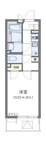 クレイノＫＩＹＯＭＩの間取り|代表的な間取のため実際の間取とは異なる場合があります