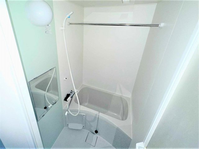 クレイノＫＩＹＯＭＩの浴室|コンパクトで使いやすいお風呂です