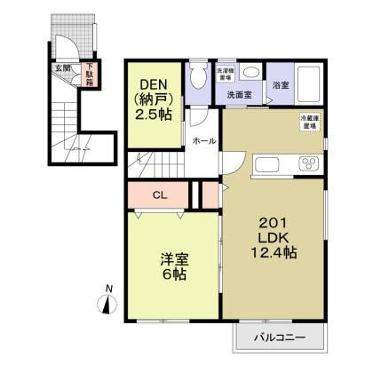 【間取り】 | フォレストコートＡ棟Ｂ棟
