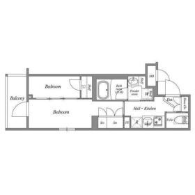 【間取り】 | ACP Residence 中延 | 間取り図