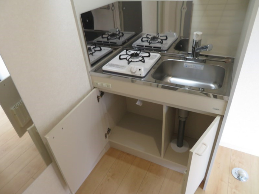 ソフィアツリー(家具付き)のキッチン|敷金礼金ゼロ☆初期安☆家具家電付き☆