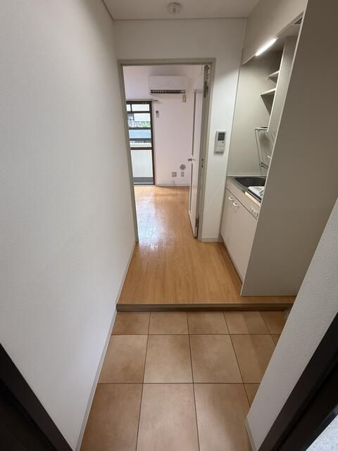 明光上石神井マンションの玄関