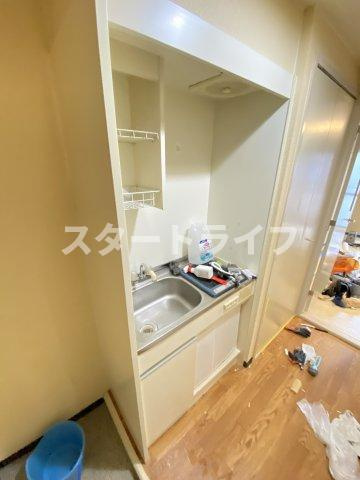 大阪市淀川区十三東３丁目の賃貸マンションのキッチン