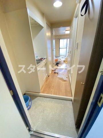 大阪市淀川区十三東３丁目の賃貸マンションの玄関