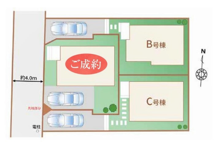 西東京市新町2丁目　全3棟　B号棟