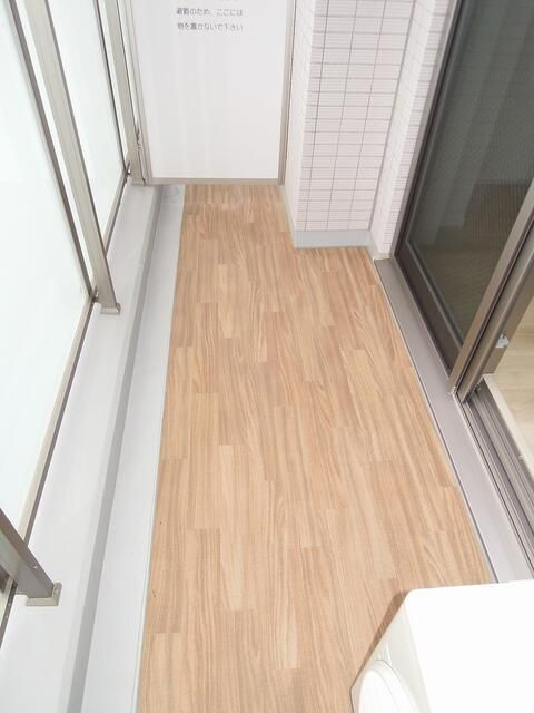 ドゥーエ蔵前のバルコニー