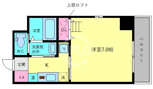 PARKHILLS上本町壱番館の間取り|PARKHILLS上本町壱番館　間取り