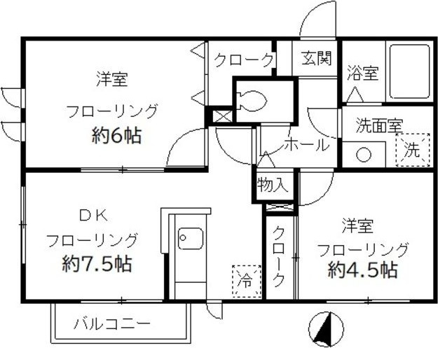 【間取り】 | グレイス久が原