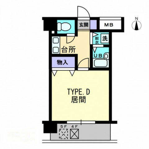 リマーク上之町の間取り|間取図