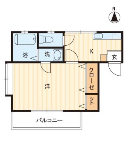 上之町グリーンハイツの間取り|間取図