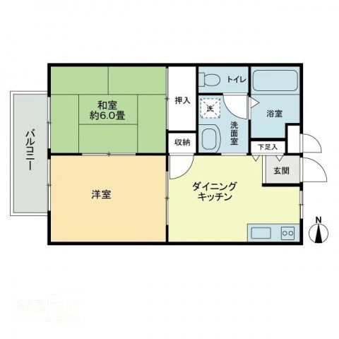 フォブール木内の間取り|間取図