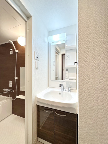 S-RESIDENCE中新町avelisの洗面所|洗面所