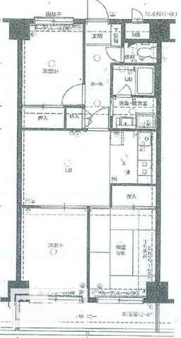 ダイアパレス丸の内の間取り|間取図