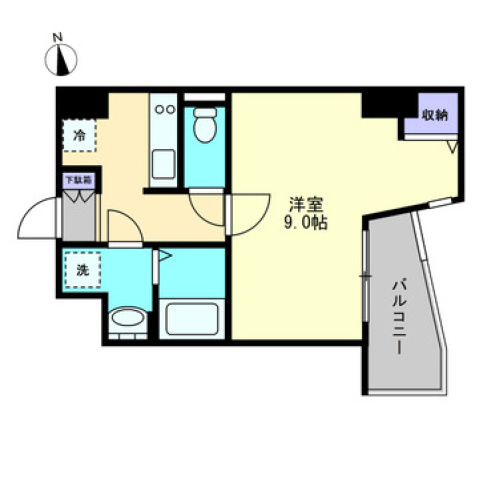 Ｓ－ＦＯＲＴ高松中野町の間取り|間取図