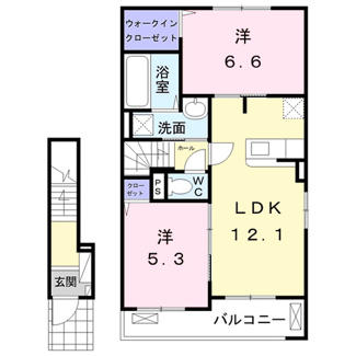 【間取り】 | アライブガーデンⅡ