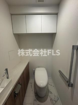 千代田区二番町の賃貸マンションのトイレ