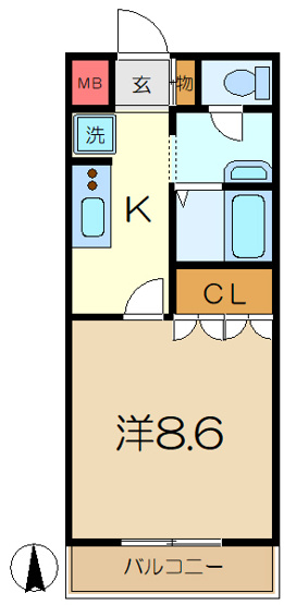【間取り】 | サニーヒルズ
