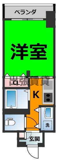 仲介手数料0円！！AXIS桜通内山の間取り