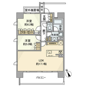 【間取り】 | オープンレジデンシア昭和吹上