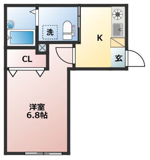 【間取り】 | ディアコートプライム