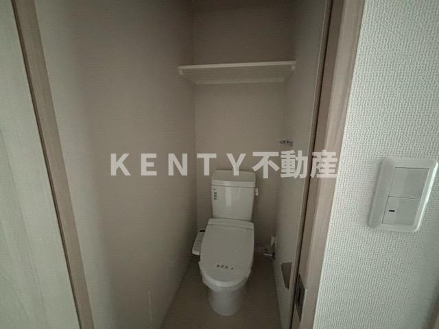 【トイレ】 | ディームス品川南大井 | 落ち着いた色調のトイレです