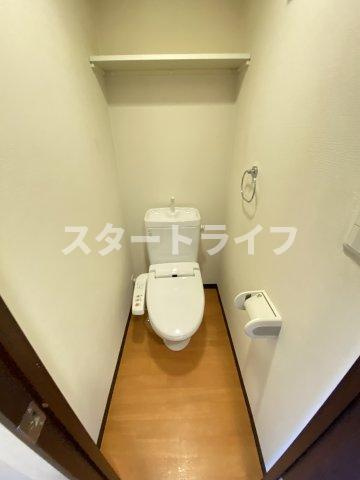 大阪市淀川区西三国４丁目の賃貸マンションのトイレ