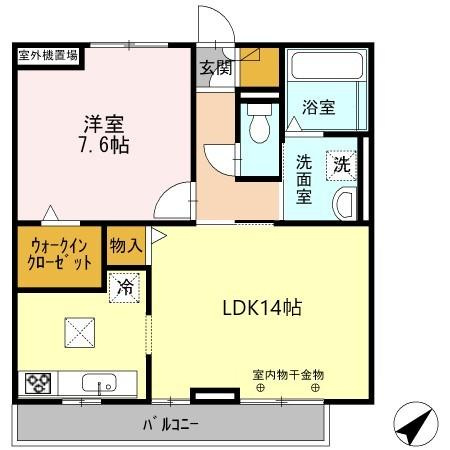 グラシアスの間取り