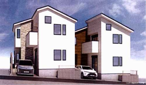 鎌倉市大船1期　新築戸建全1棟　1号棟の外観