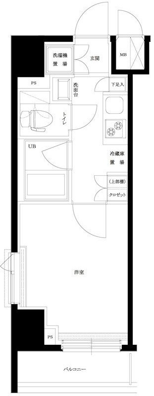ルーブル羽田西の間取り|間取りです。