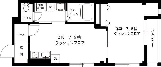 カーサ・カルムの間取り|間取りです。