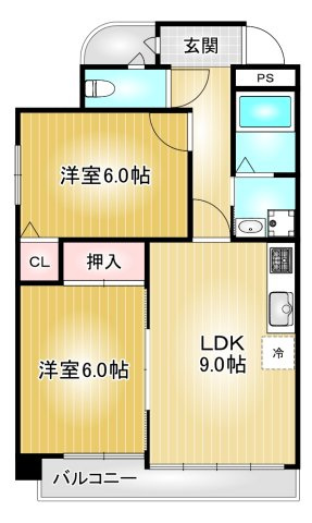 グランフィルドちくさ|名古屋市の賃貸ならMy賃貸の間取り|グランフィルドちくさ