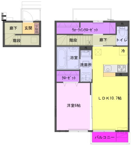 フェリスの間取り