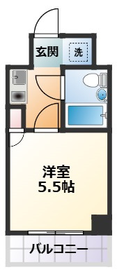【間取り】 | クリオ神奈川新町壱番館