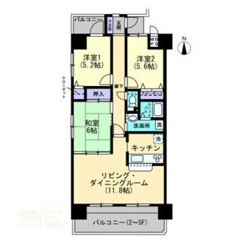 アルファステイツ木太四番館