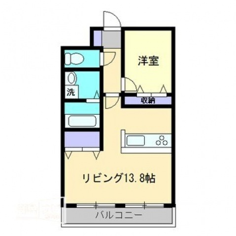 ウイングコート高松の間取り|間取図