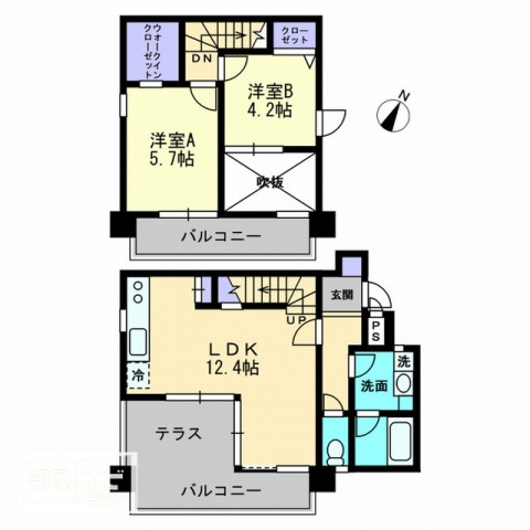 キュービックパレスの間取り|間取図