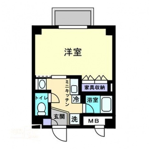 アルファコンフォート高松の間取り|間取図