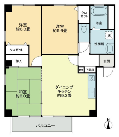 フォブールタウン成合Ｅ