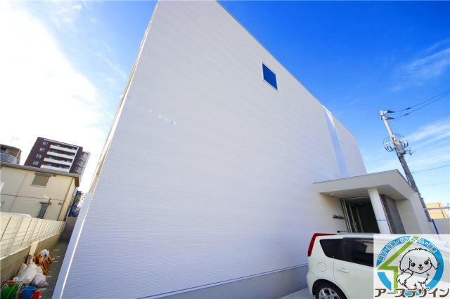 maison blancheの外観