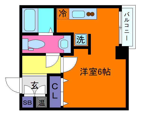 ハイグレード甲南の間取り