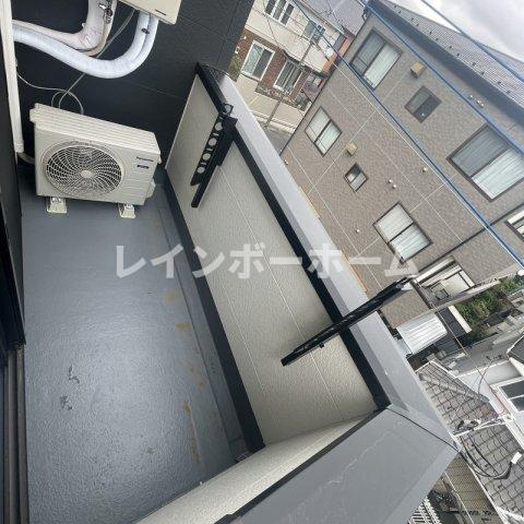 MELDIA秋山のバルコニー